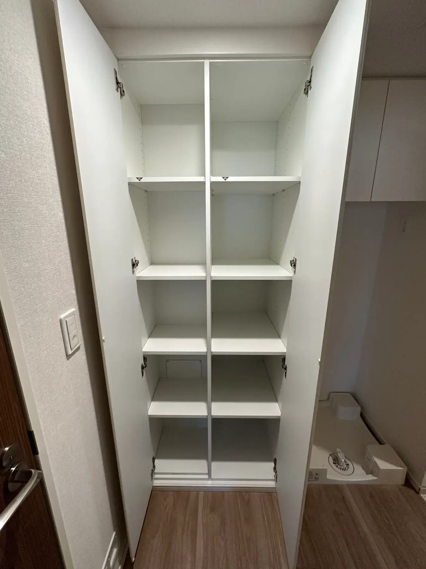 収納力のあるビルトインクローゼット