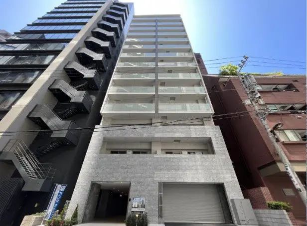 高層ビルディングの外観、近代的なデザイン、都市のマンション