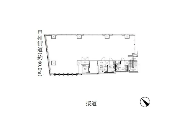 住宅の間取り図、詳細な寸法と部屋の配置が記載された建築設計図